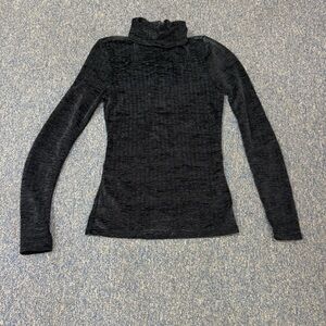 Black Turtleneck Long Sleeve